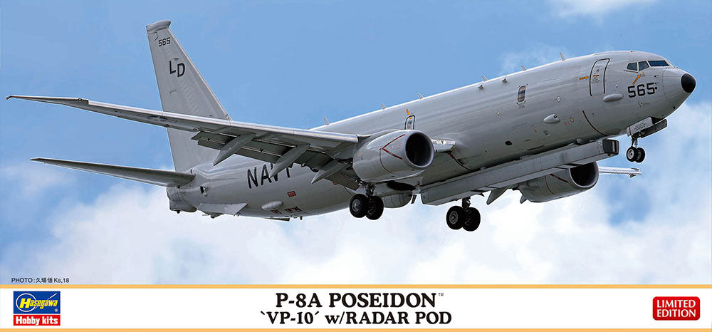 1/200 P-8A Poseidon 'VP-10' with Radar Pod