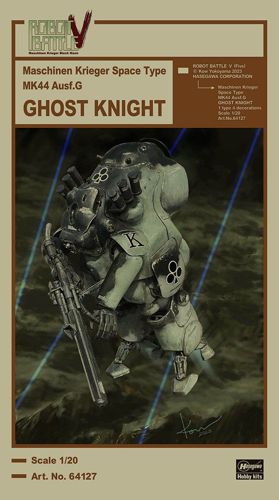 1/20 Robot Battle V (Five) - Maschinen Krieger Space Type MK44 Ausf.G Ghost Knight Model