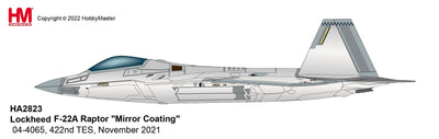 1/72 F22A Raptor Mirror Coating 422nd TES Nov 21
