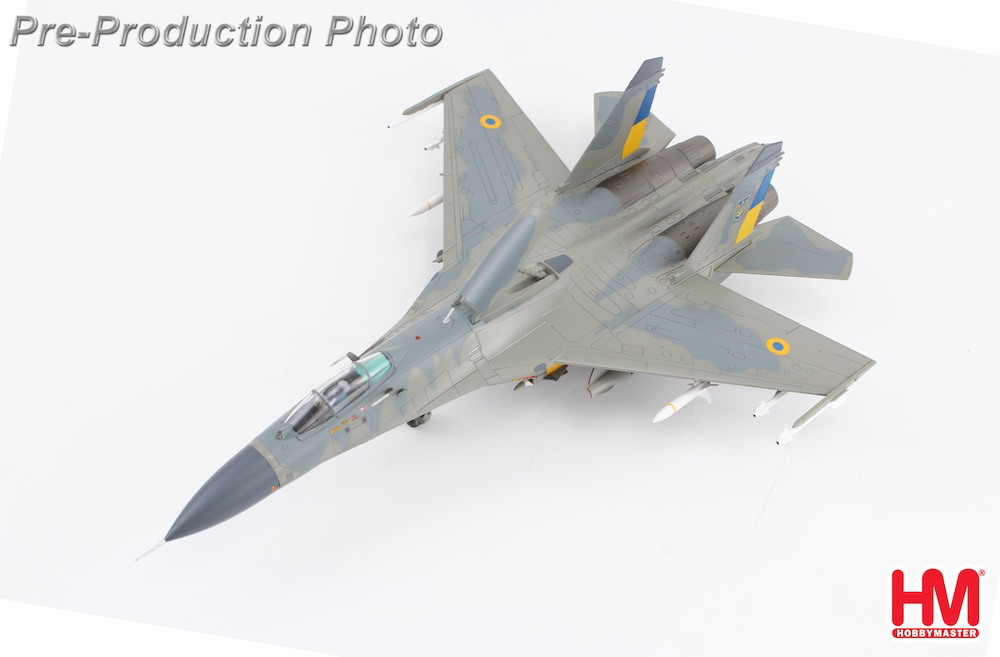 1/72 Su-27 "Compass Ghost Grey Scheme" Ukrainian Air Force 2023 (with AGM-88 and IRIS-T Missiles)