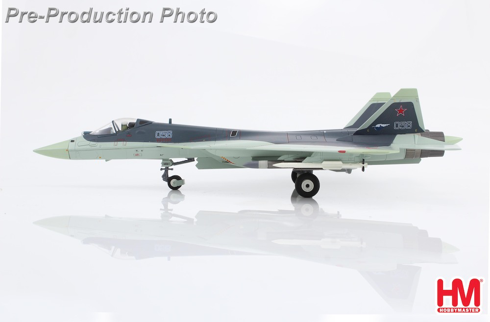 1/72 Su-57 Stealth Fighter T-50 Bort 56 Russian Air Force Zhukovsky Airfield 2023 with KH-31 Missiles