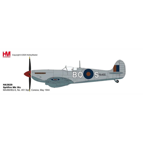 image1_1/48 Spitfire MK IXC MA466/BQ-S No. 451 (RAAF) SQN. Corsica