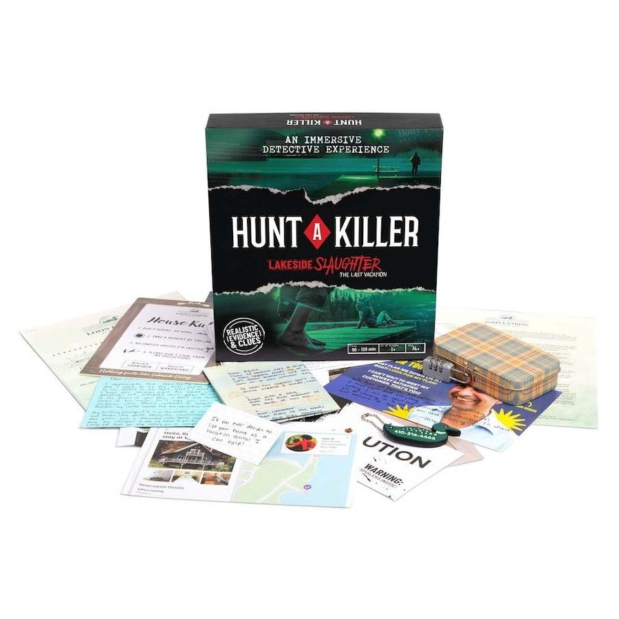 Hunt A Killer Lakeside Slaughter Murder Mystery Game