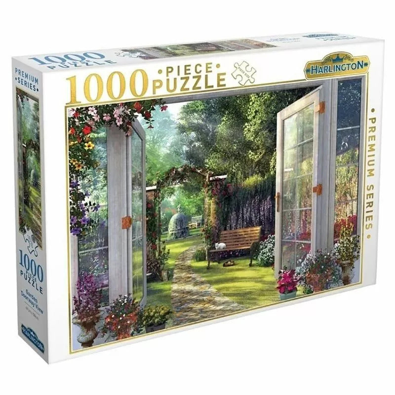 1000pc Puzzle - Garden View