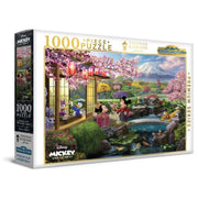 1000pc Kinkade Mickey & Minnie Japan Puzzle