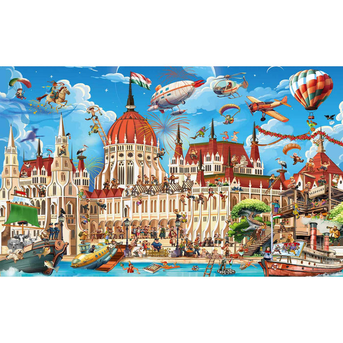 1000pc Hungarian Parliament Puzzle