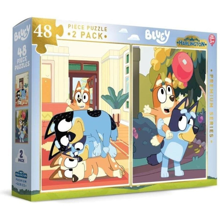48pc 2 Pack Bluey Puzzle
