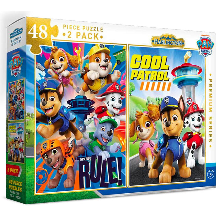 48pc 2 Pack Paw Patrol Puzzle