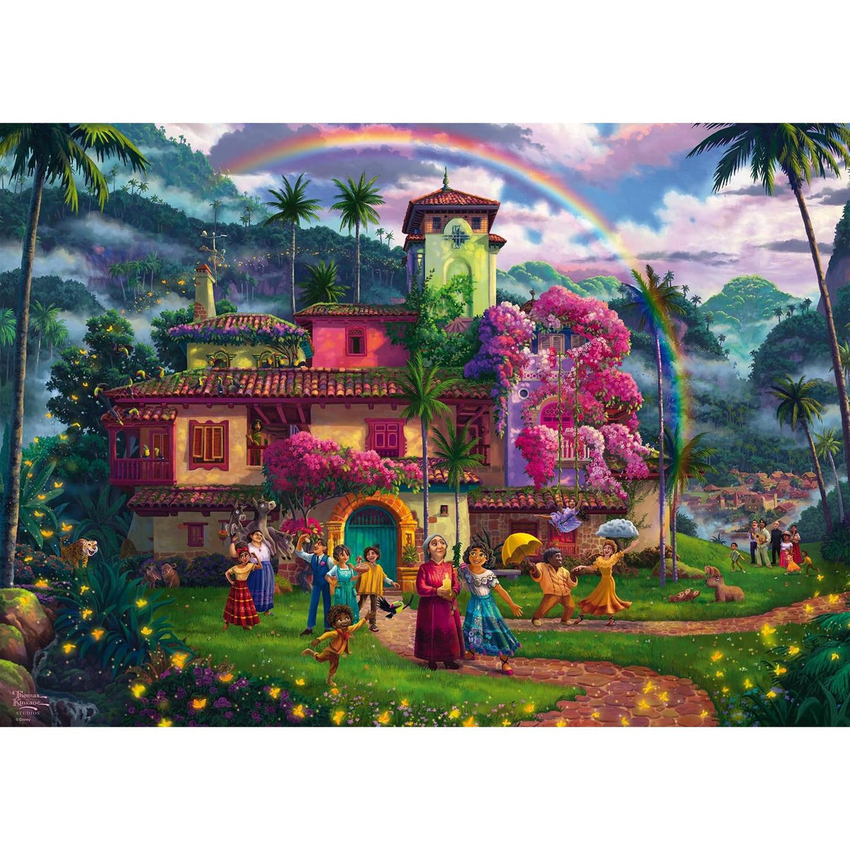 1000pc Kinkade Disney Encanto Puzzle