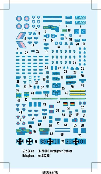 image5_1/72 EF-2000B Eurofighter Typhoon Plastic Model Kit