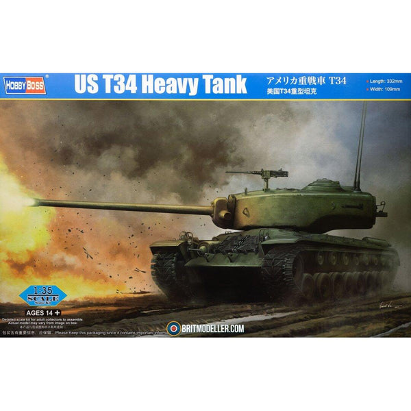 image1_1/35 US T34 Heavy Tank Plastic Model Kit