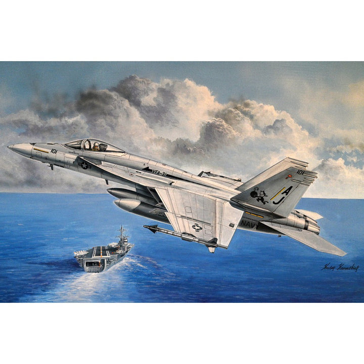 1/48 F/A-18E Super Hornet Plastic Model Kit_1