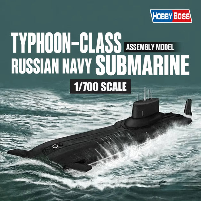 1/700 Russian Navy Typhoon Class Submarine