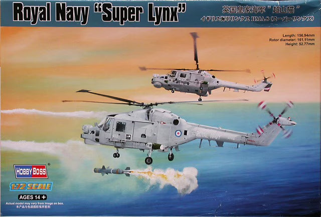 1/72 Royal Navy Lynx HMA.8 "Super Lynx" Plastic Model Kit