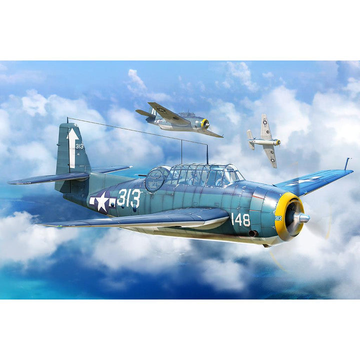1/72 TBM-3 Avenger Plastic Model Kit
