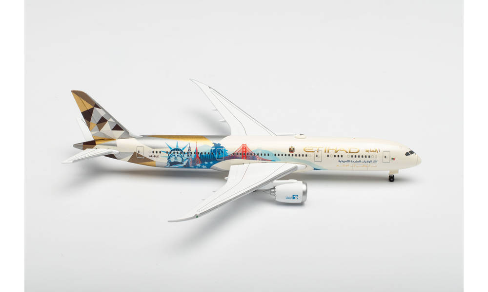 1/500 Etihad Airways Boeing 7879 Dreamliner   Choose the USA