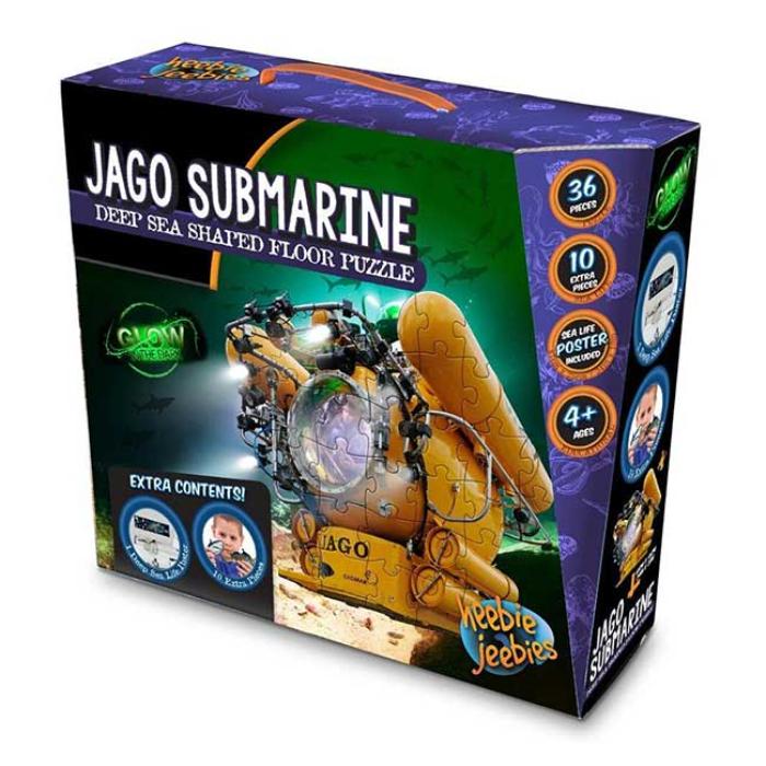 36pc Deep Sea Sub Floor Puzzle