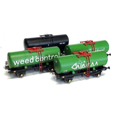 OO Chipmans Weedkiller Tanks (4xWagon Pack) (CC48115+CC481