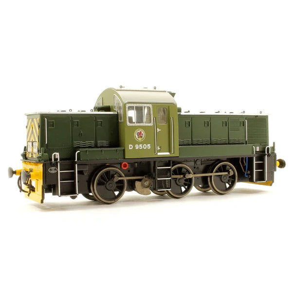 OO Class 14 BR Green with Wasp Ends D9505_1