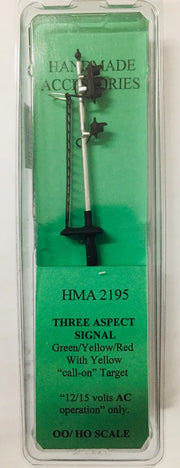 HO 3 Aspect Colour Signal with Call On Target
