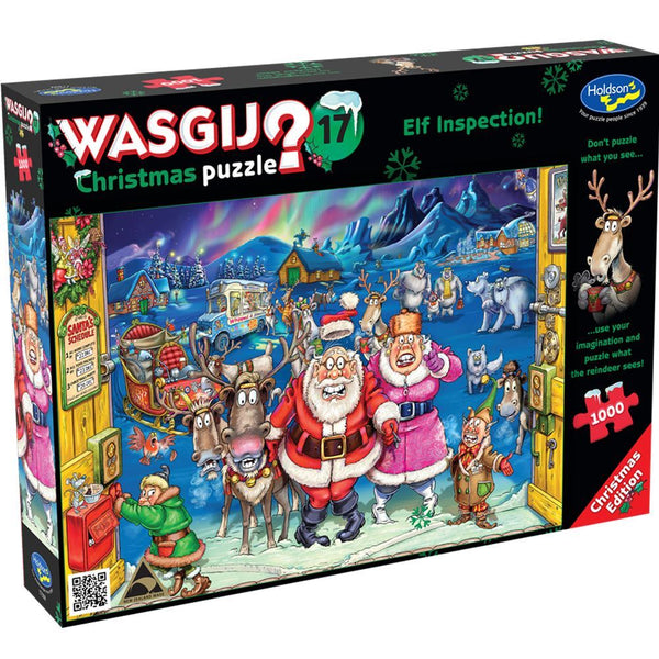 1000pc Wasgij Xmas 17 Elf Inspection Puzzle_1