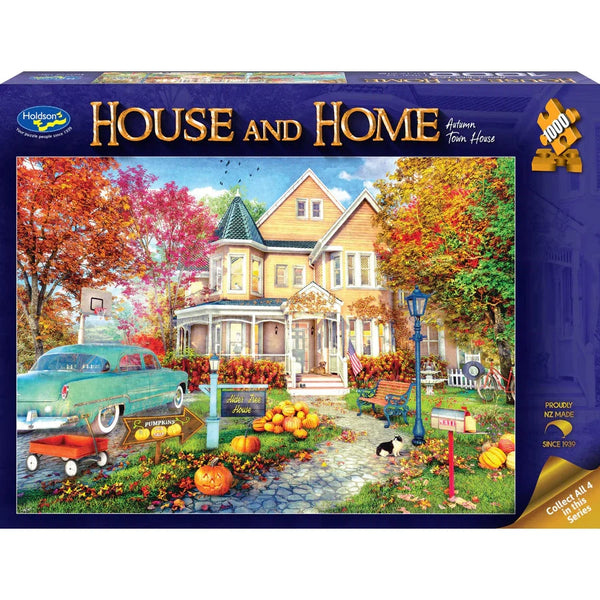 1000pc House and Home: Autumn Town House