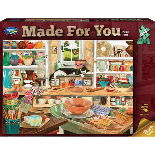 1000pc Made For You: Potter's Studio