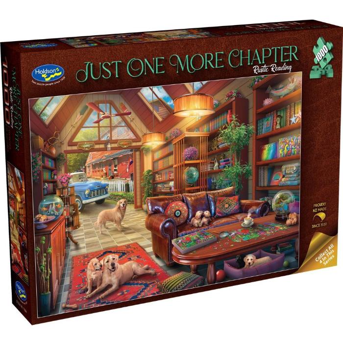 1000pc Just 1 More Chapter Rustic Rea Jigsaw Puzzle