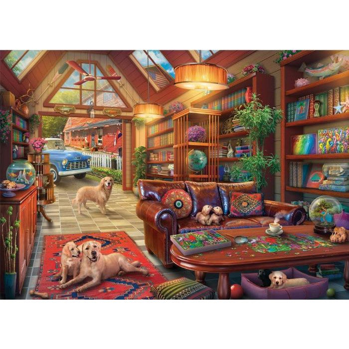 1000pc Just 1 More Chapter Rustic Rea Jigsaw Puzzle