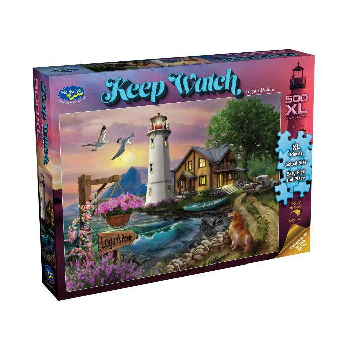 500pc XL Keep Watch Logan Point Puzzle