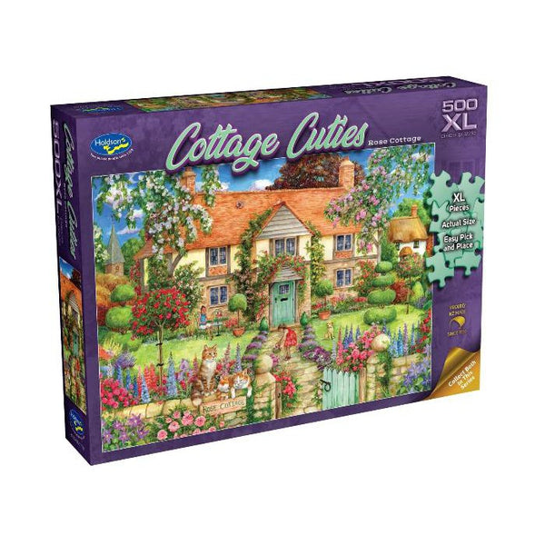 500pc XL Cottage Cuties Rose Puzzle