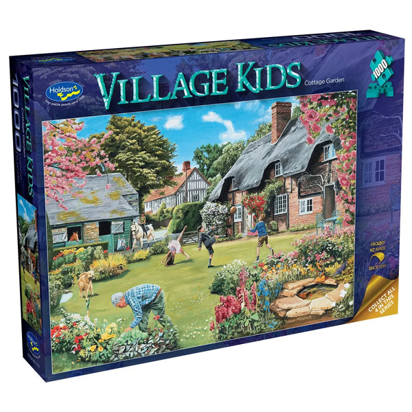 image1_1000pc Village Kids Cottage Garden Puzzle