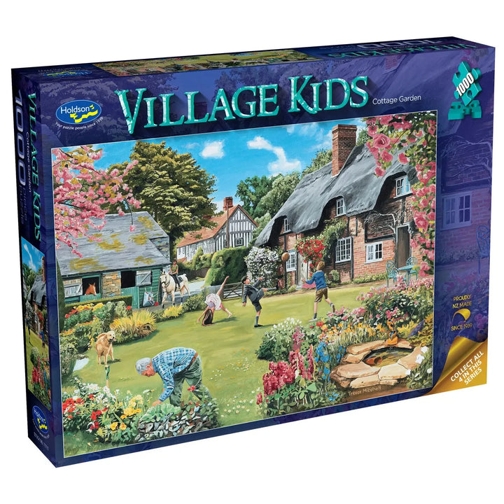 image1_1000pc Village Kids Cottage Garden Puzzle
