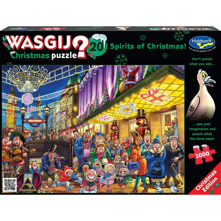 1000pc Wasgij? 20 Spiriits of Christmas Puzzle