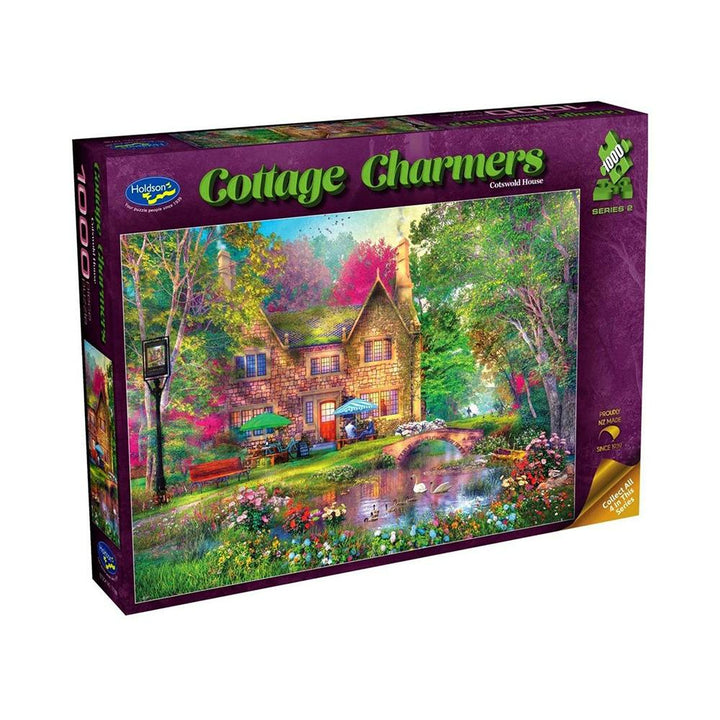 image1_1000pc Cottage Charmers 2 Cotswold House Puzzle