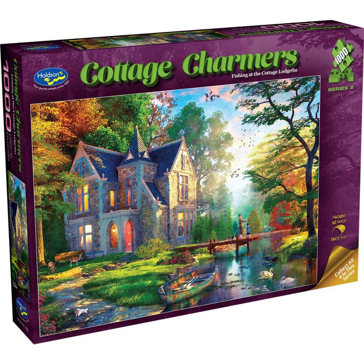 image1_1000pc Cottage Charmers 2 Lodgefin Puzzle