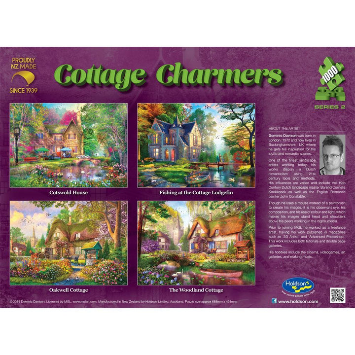 image2_1000pc Cottage Charmers 2 Lodgefin Puzzle