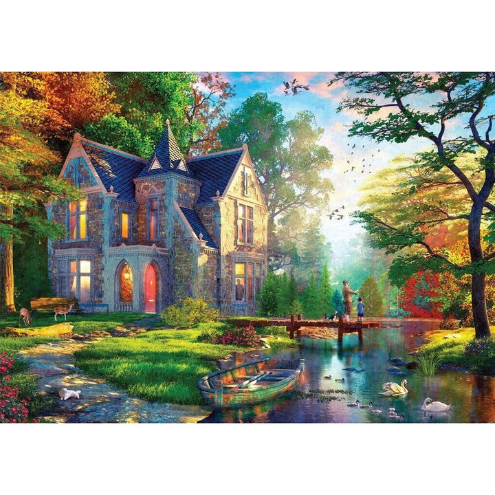 image3_1000pc Cottage Charmers 2 Lodgefin Puzzle