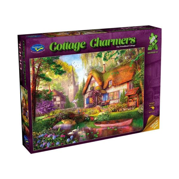 image1_1000pc Cottage Charmers 2 Woodland Cottage Puzzle