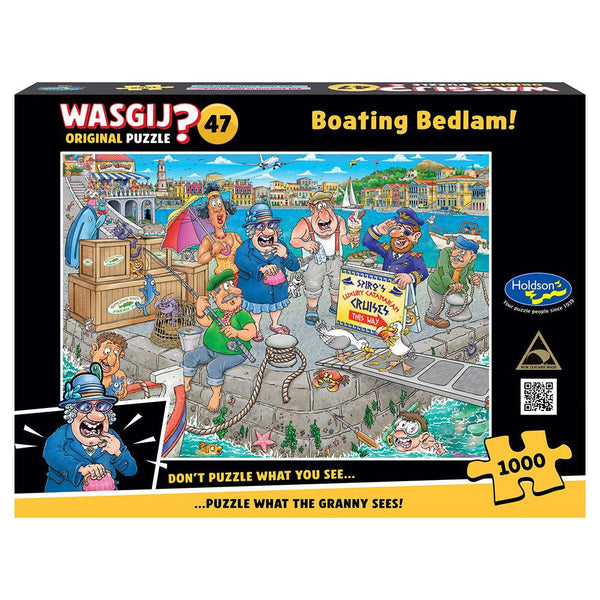 1000pc Wasgij? Original 47 Boating Bedlam Puzzle