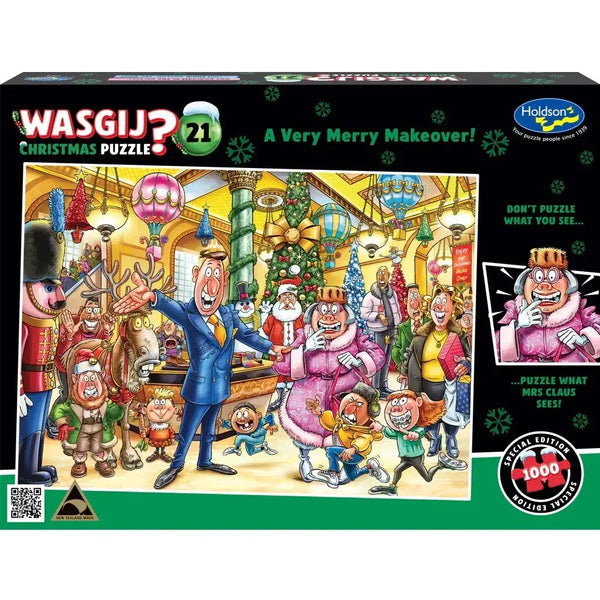 1000pc Wasgij? Xmas 21 Very Merry Makeover Puzzle