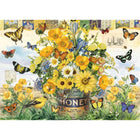 1000pc Blossom Bliss Honey Bee Floral Puzzle