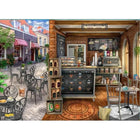 1000pc Streetwise Treasures Coffee Shop Puzzle
