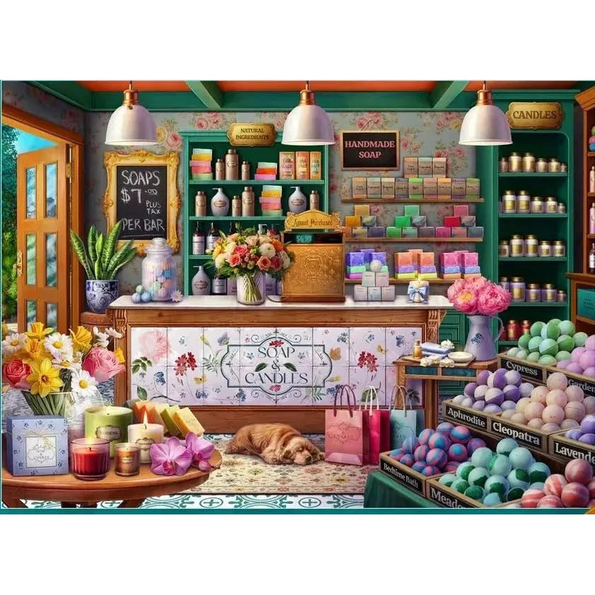 1000pc Streetwise Treasures Soap & Candle Shop Puzzle