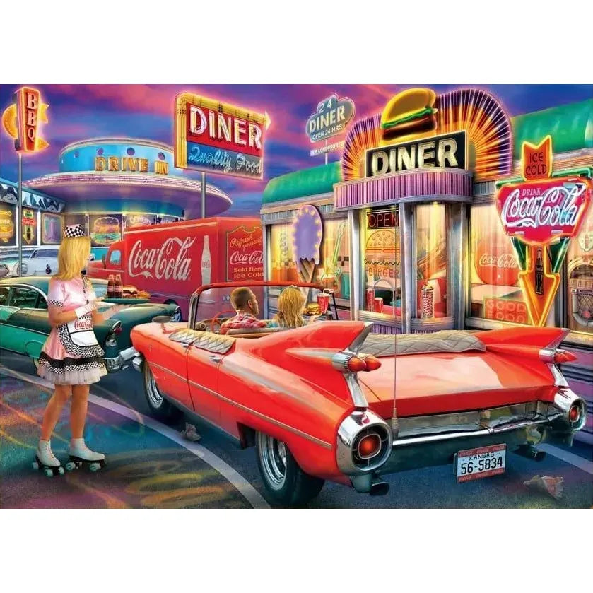 1000pc Park & Dine S2 BBQ Diner Puzzle