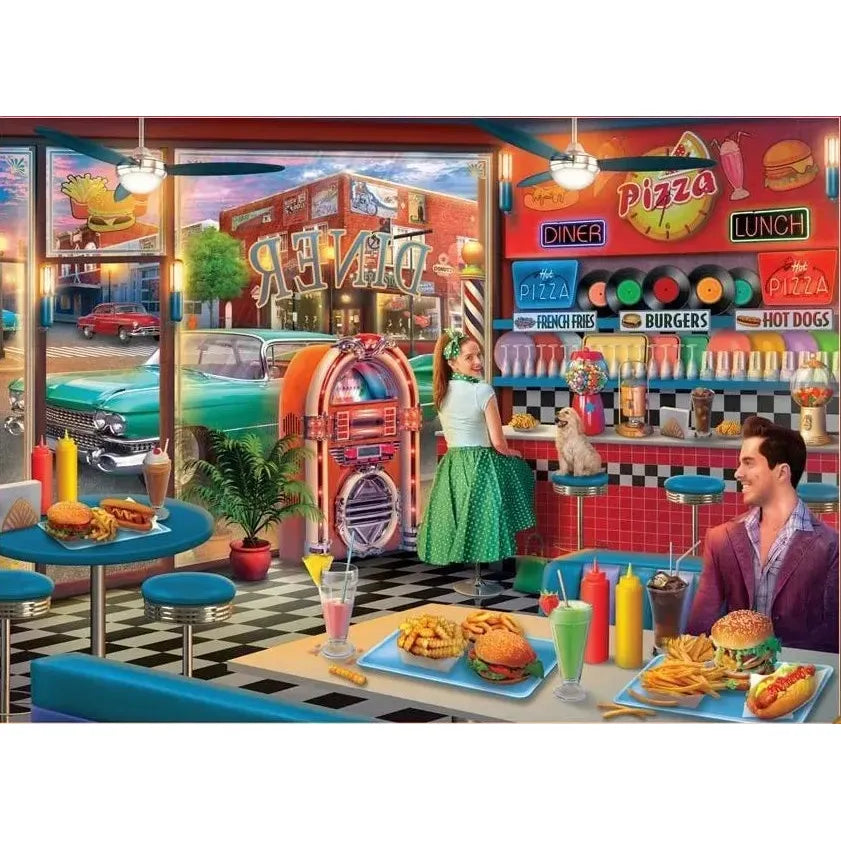 1000pc Park & Dine S2 Pizza Landing Puzzle