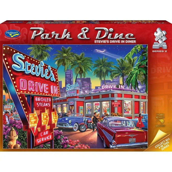 1000pc Park & Dine S2 Stevie's Drive-In Diner Puzzle