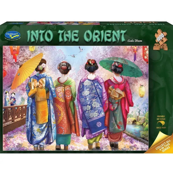 1000pc Into the Orient Geisha Blossom Puzzle