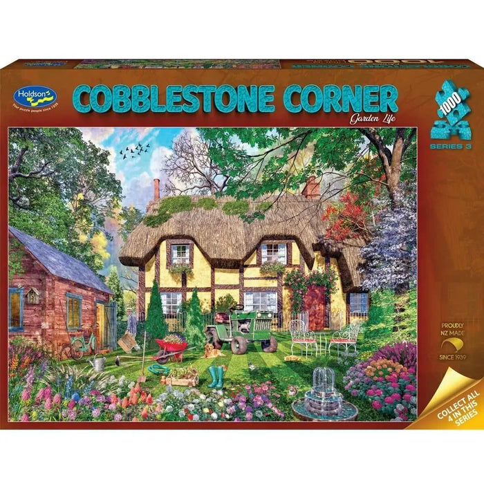 1000pc Cobblestone Corner S3 Garden Life Puzzle