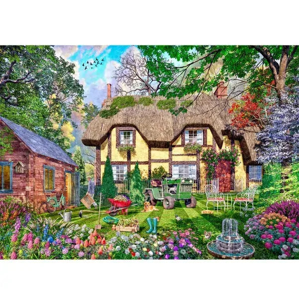 1000pc Cobblestone Corner S3 Garden Life Puzzle